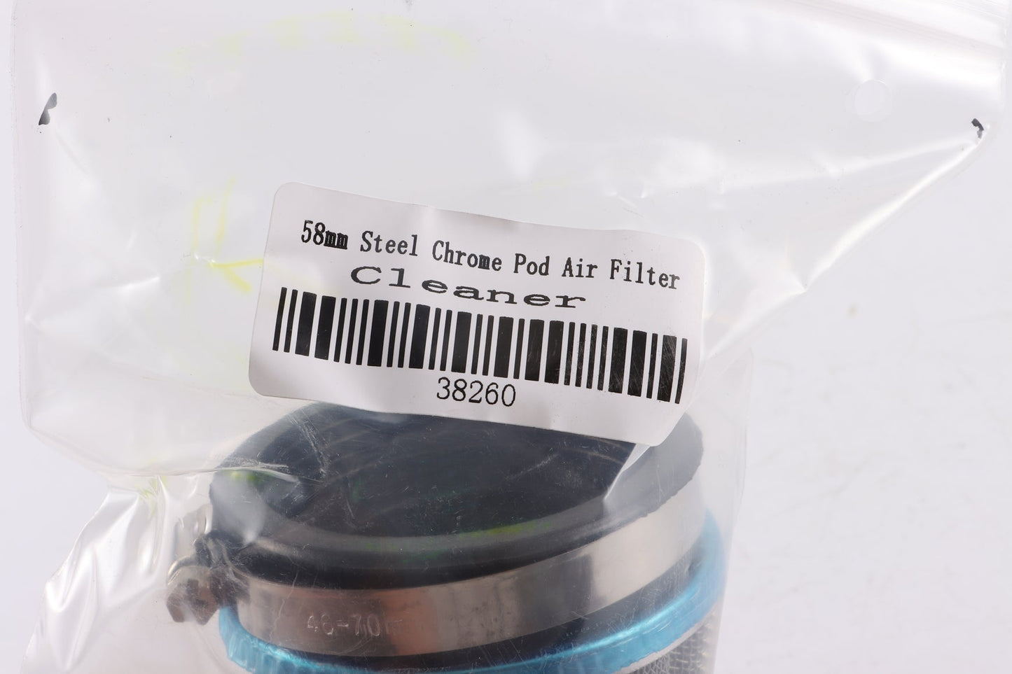 58mm Steel Chrome Pod Air Filter Cleaner PIT Trail Quad Dirt Bike ATV Dune Buggy - My Store