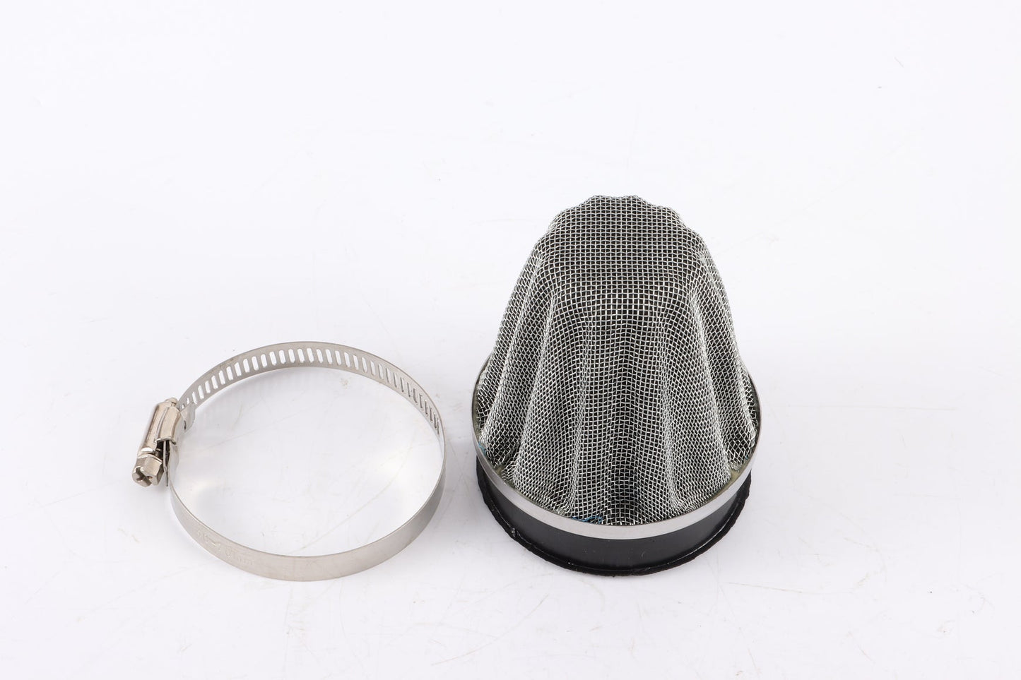 58mm Steel Chrome Pod Air Filter Cleaner PIT Trail Quad Dirt Bike ATV Dune Buggy - My Store