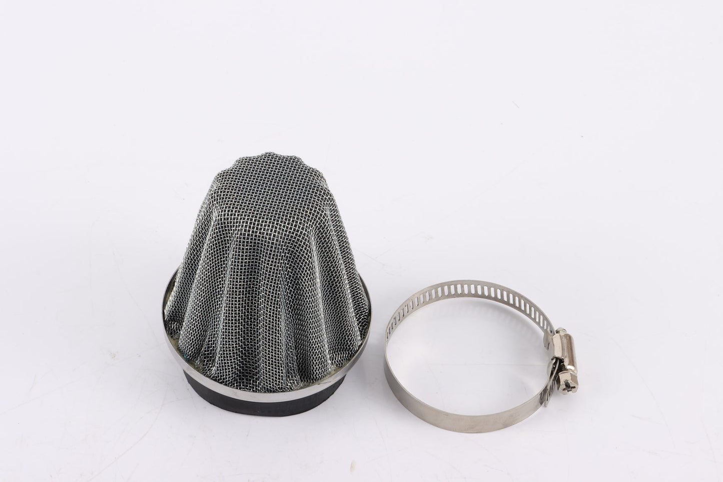48mm Steel Chrome Pod Air Filter Cleaner PIT PRO Quad Dirt Bike ATV Dune Buggy - My Store