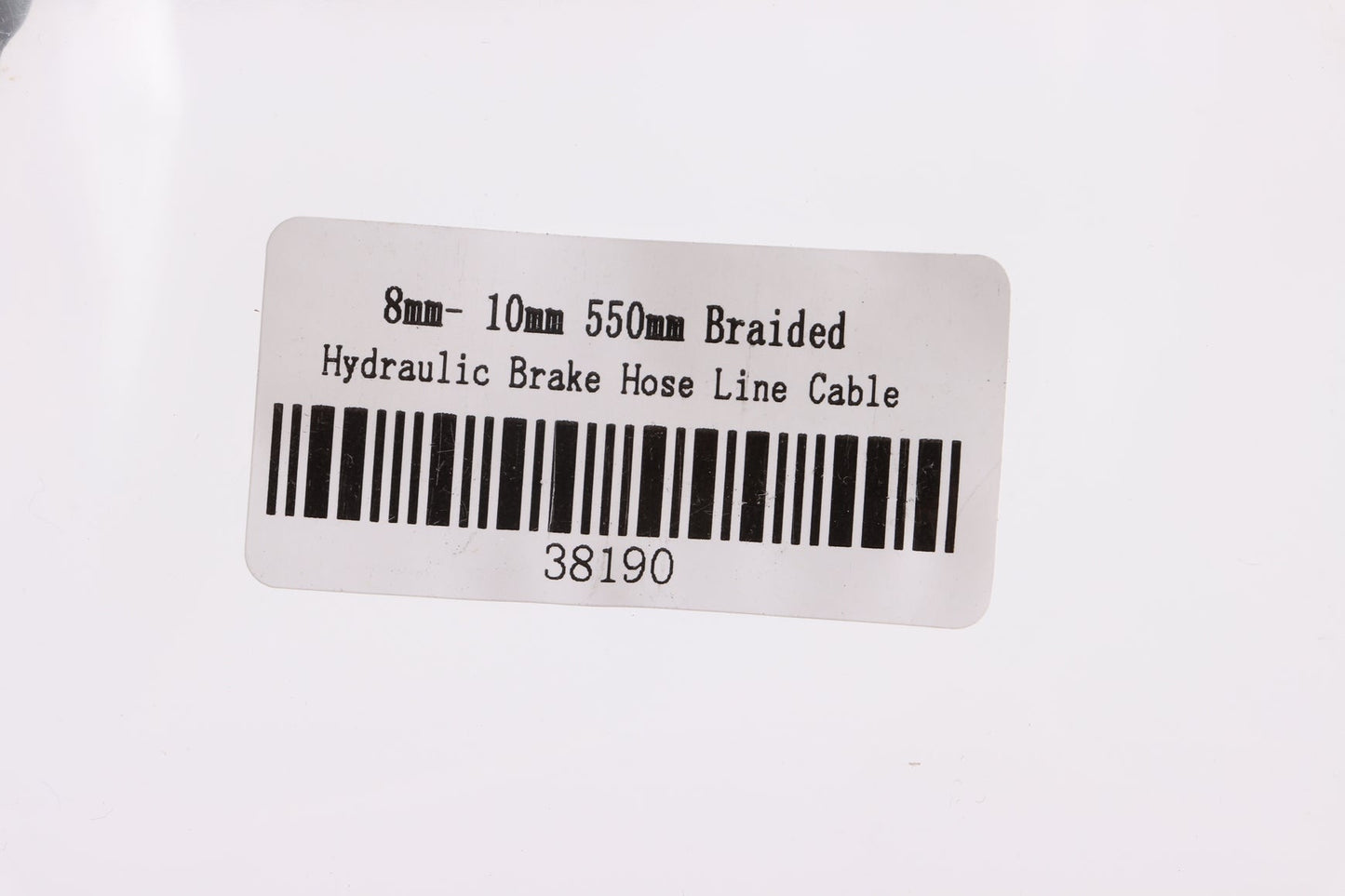 8mm- 10mm 550mm Braided Hydraulic Brake Hose Line Cable PIT Quad Dirt Bike ATV - My Store