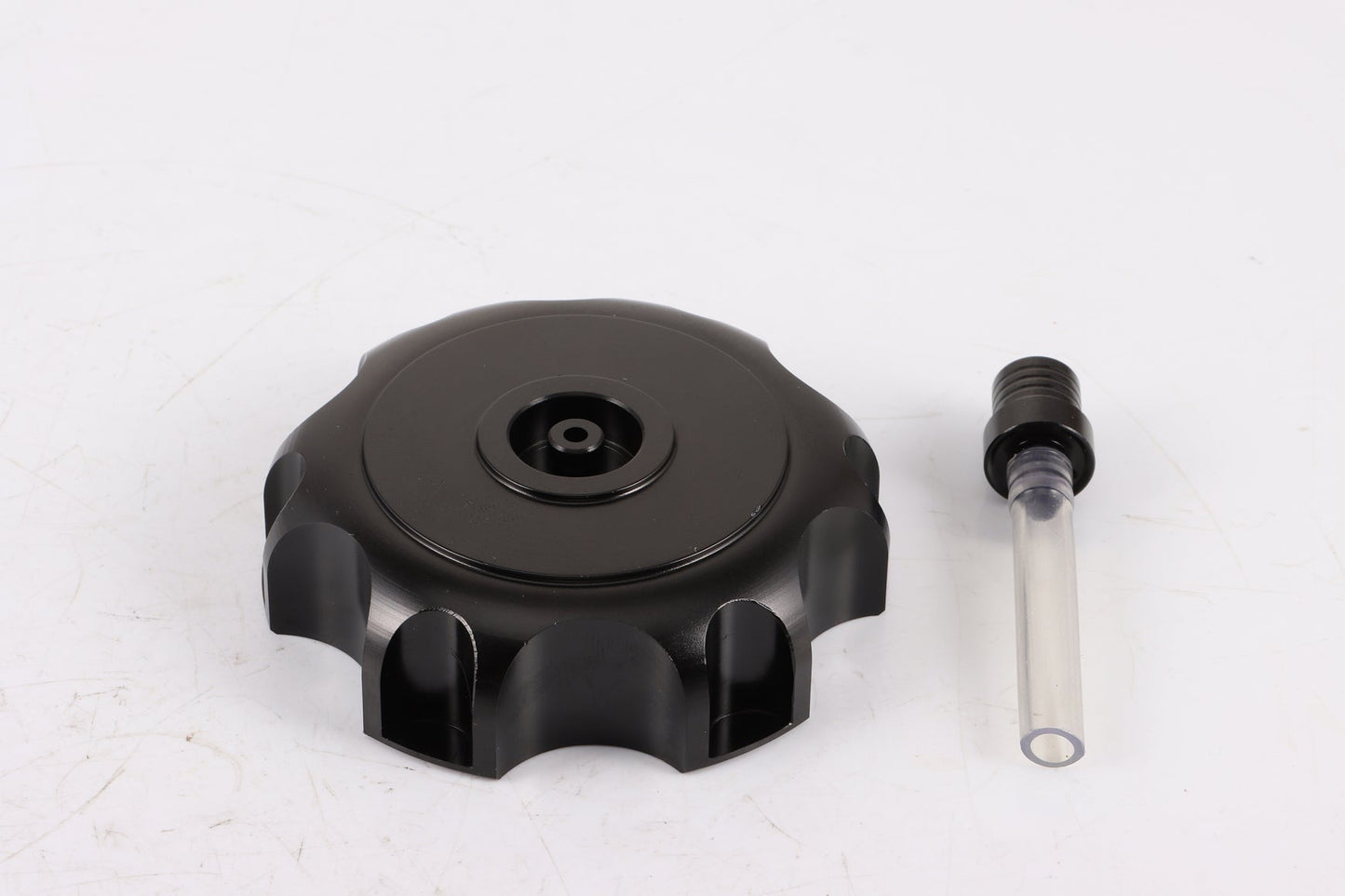 BLACK Alloy Gas Fuel Petrol Tank Cap + Breather 110cc 125cc PIT Trail Dirt Bike - My Store