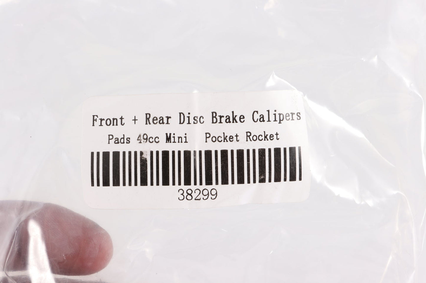 Front Rear Disc Brake Calipers Pads 49cc Mini PIT Dirt Quad Pocket Rocket Bike - My Store
