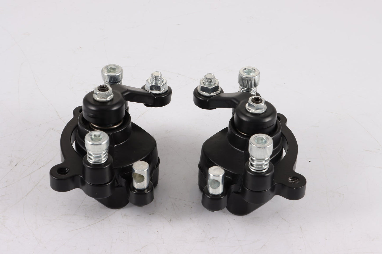 Front Rear Disc Brake Calipers Pads 49cc Mini PIT Dirt Quad Pocket Rocket Bike - My Store