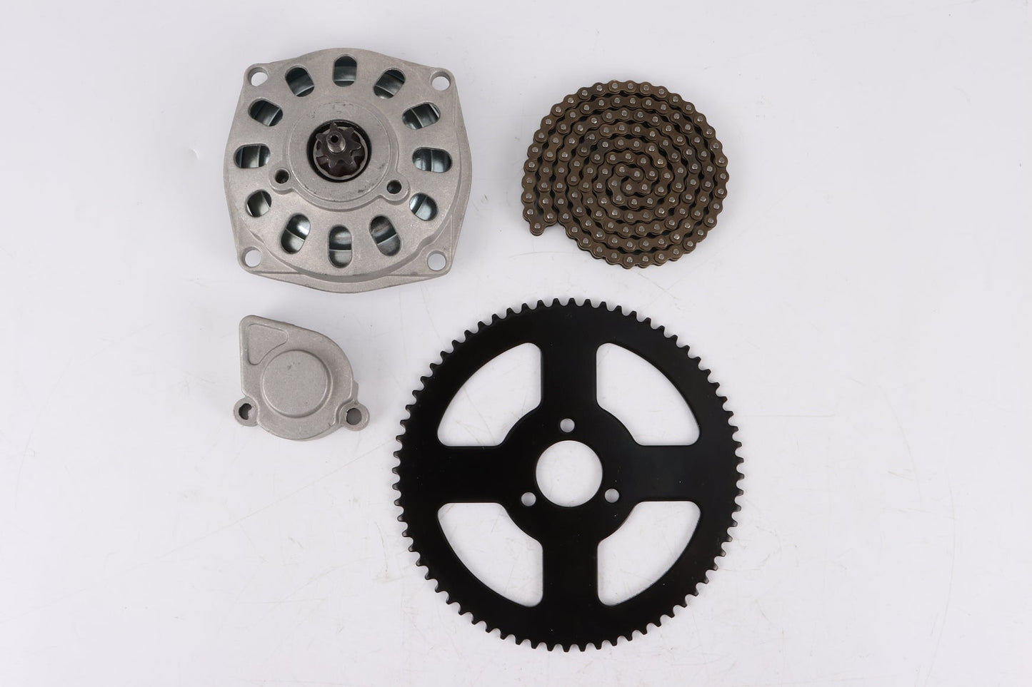 7T Clutch Drum Bell Housing +25H Chain +Sprocket 49cc Pocket Quad Dirt Bike ATV - My Store
