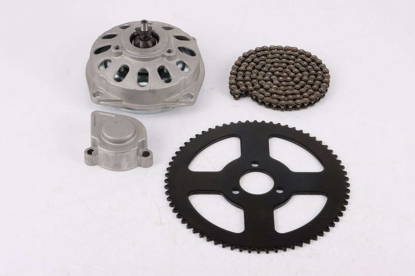 7T Clutch Drum Bell Housing +25H Chain +Sprocket 49cc Pocket Quad Dirt Bike ATV - My Store