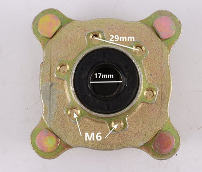 4 Stud Front Disc Brake Wheel Rim Hub 200cc 250cc Quad Dirt Bike ATV Dune Buggy - My Store