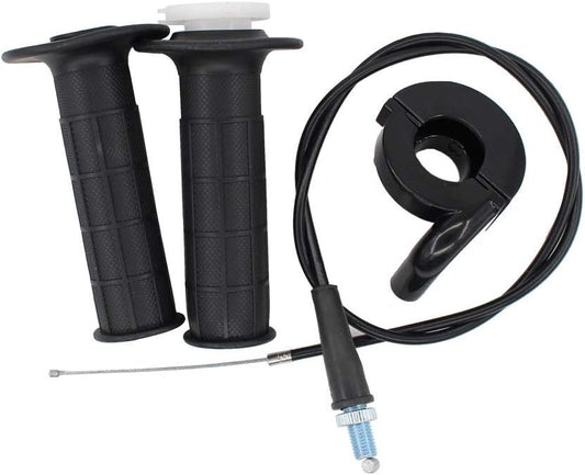 Throttle Cable & Handlebar Grip Set for Honda XR50 CRF50 XR70 CRF70 Dirt Bike