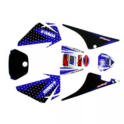 3M BLUE Decals Graphics Sticker Kit YAMAHA PEEWEE 80 PW80 PY80 Fairing Dirt Bike - My Store
