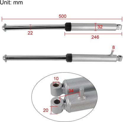 Front Fork Shock Absorber Set Fit Yamaha PW50 PY50 Peewee 50 Dirt Pit Bike