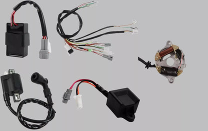 Wiring Loom IGNITION CDI CONTROL UNIT COIL Magneto YAMAHA PW50 PY50 DIRT BIKE