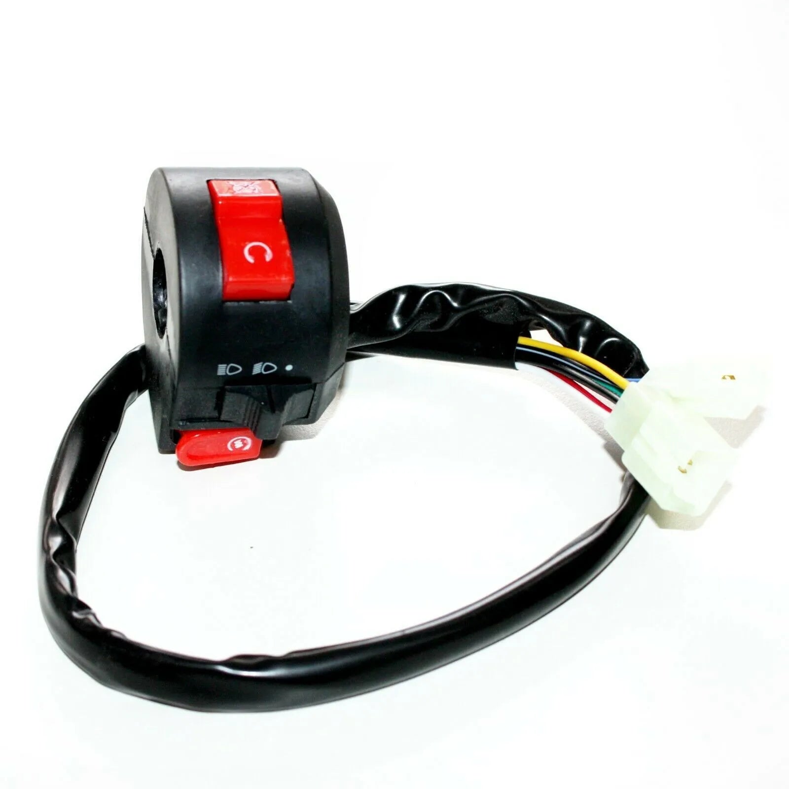 8 Wires Kill Start Light Switch Button Housing 125cc PIT Quad Dirt Bike ATV - My Store