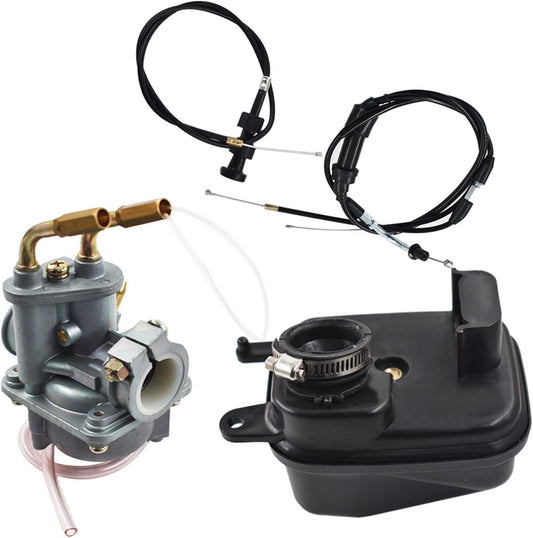 Carburetor Air Filter Throttle Choke Cable YAMAHA PW50 PY50 PEEWEE 50 PIT DIRT BIKE