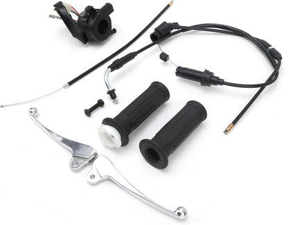 Brake Lever Throttle Grip Switch Cable Kit for Yamaha PW50 PY50 Peewee 50 Pit Dirt Bike