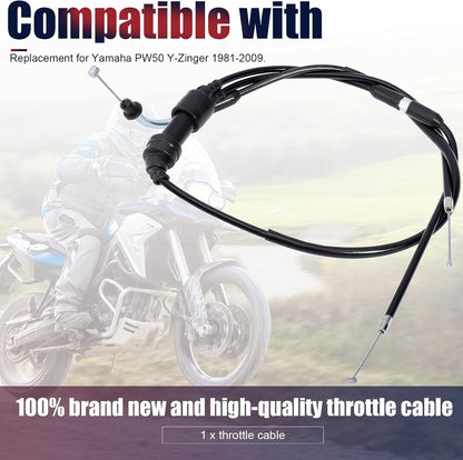 960mm Throttle Cable Accelerator Line for Yamaha PW50 PY50 PeeWee 50 Pit Pro Dirt Bike