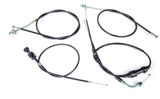 Throttle Choke Drum Brake Cable Line YAMAHA PEEWEE PW50 PY50 PIT PRO DIRT BIKE - My Store