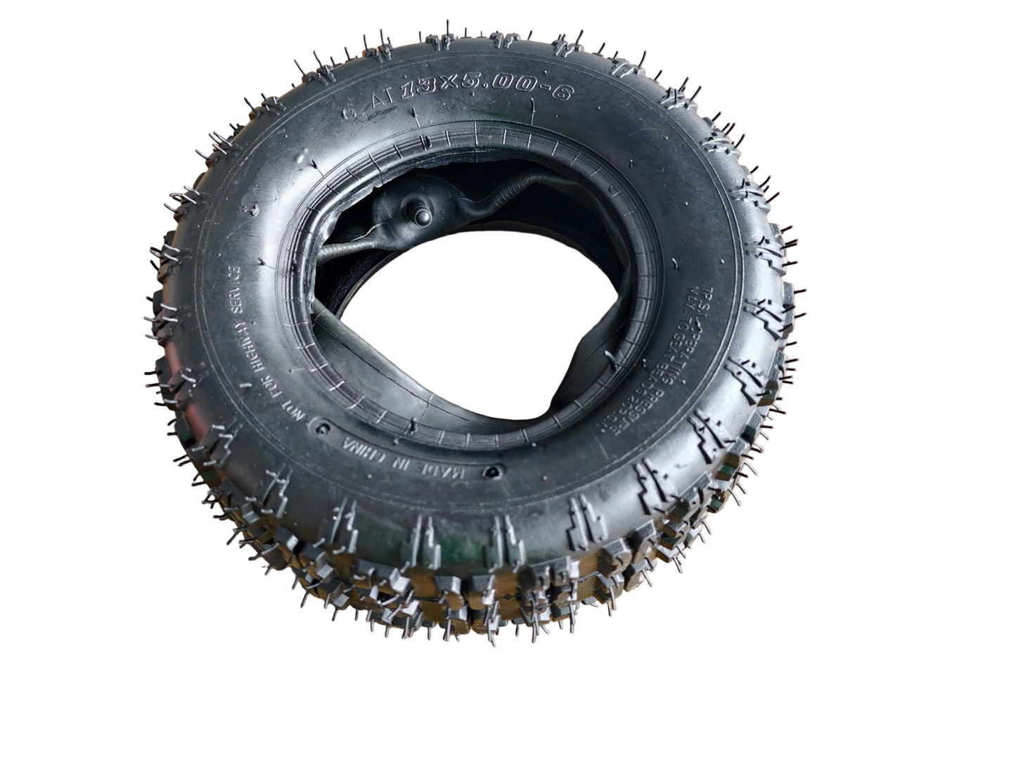 2 Pack 13x5.00-6 Tyre + Inner Tube Set (Straight Valve) – ATV / Go Kart / Quad Bike