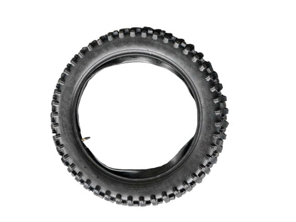 70/100-17 Front + 90/100-16 Rear Pit Bike Tyre & Tube Set