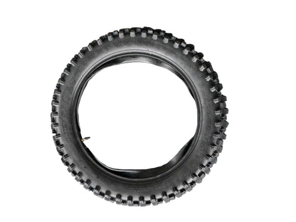 90/100-16 Rear Knobby Tyre + Inner Tube 16 Inch Pit Bike Dirt Bike Off Road
