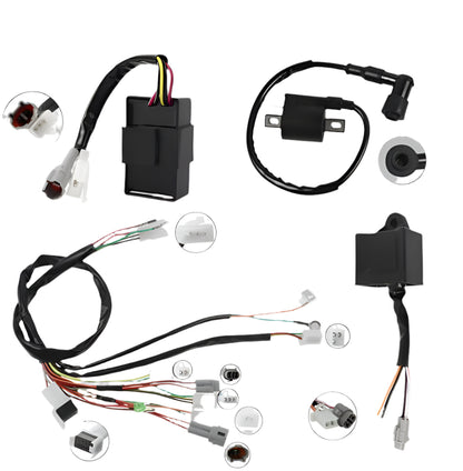 Wiring Harness Loom IGNITION CDI CONTROL UNIT COIL YAMAHA PW50 PY50 DIRT BIKE - My Store