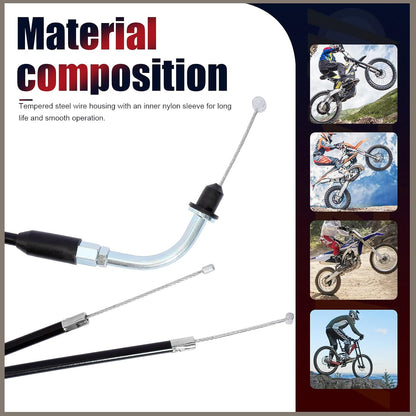 960mm Throttle Cable Accelerator Line for Yamaha PW50 PY50 PeeWee 50 Pit Pro Dirt Bike