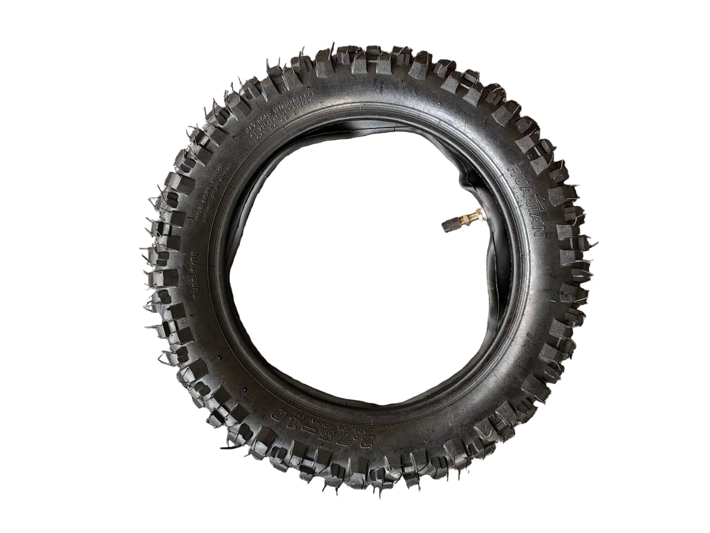 2.75-10 Front/Rear Tire & Inner Tube Set for Yamaha PW50 Honda CRF50 Pit Bikes