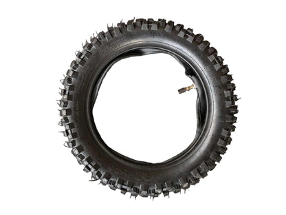 2.75-10 Front/Rear Tire & Inner Tube Set for Yamaha PW50 Honda CRF50 Pit Bikes