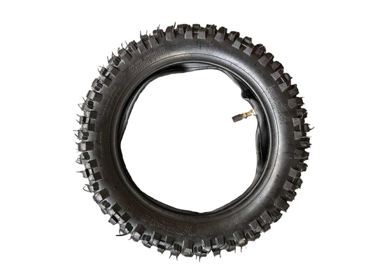 2.75-10 Front/Rear Tire & Inner Tube Set for Yamaha PW50 Honda CRF50 Pit Bikes