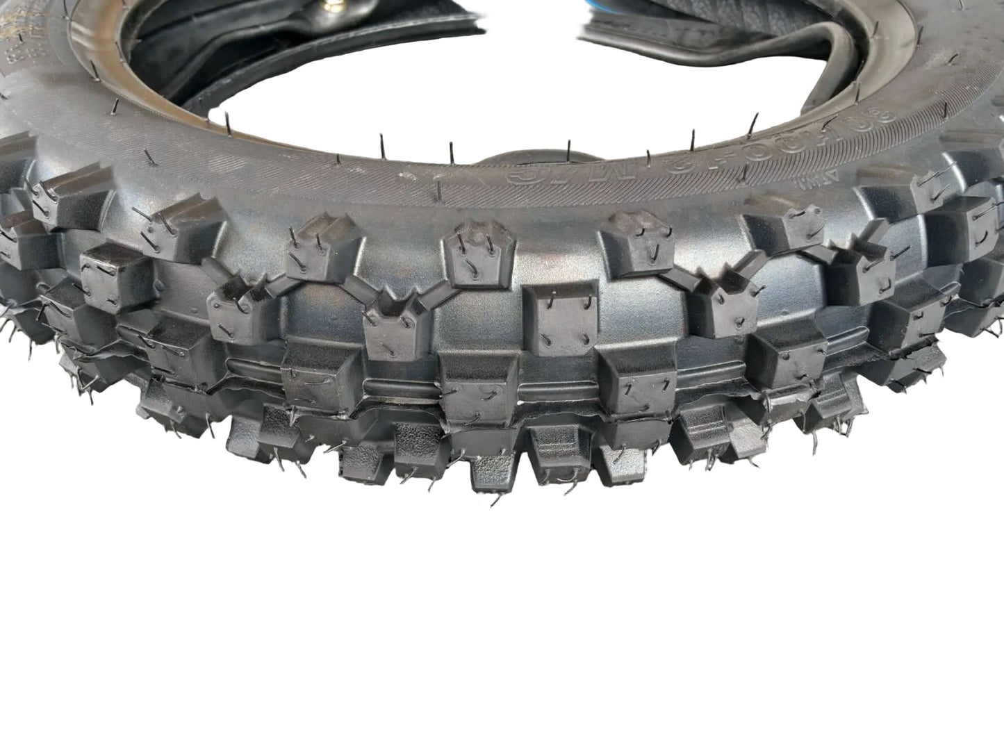 14"/12" Pit Bike Motocross Tyre Set (2.50-14 & 3.00-12) for PW80, CRF110, KX65