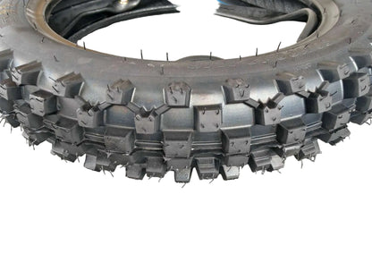 14"/12" Pit Bike Motocross Tyre Set (2.50-14 & 3.00-12) for PW80, CRF110, KX65