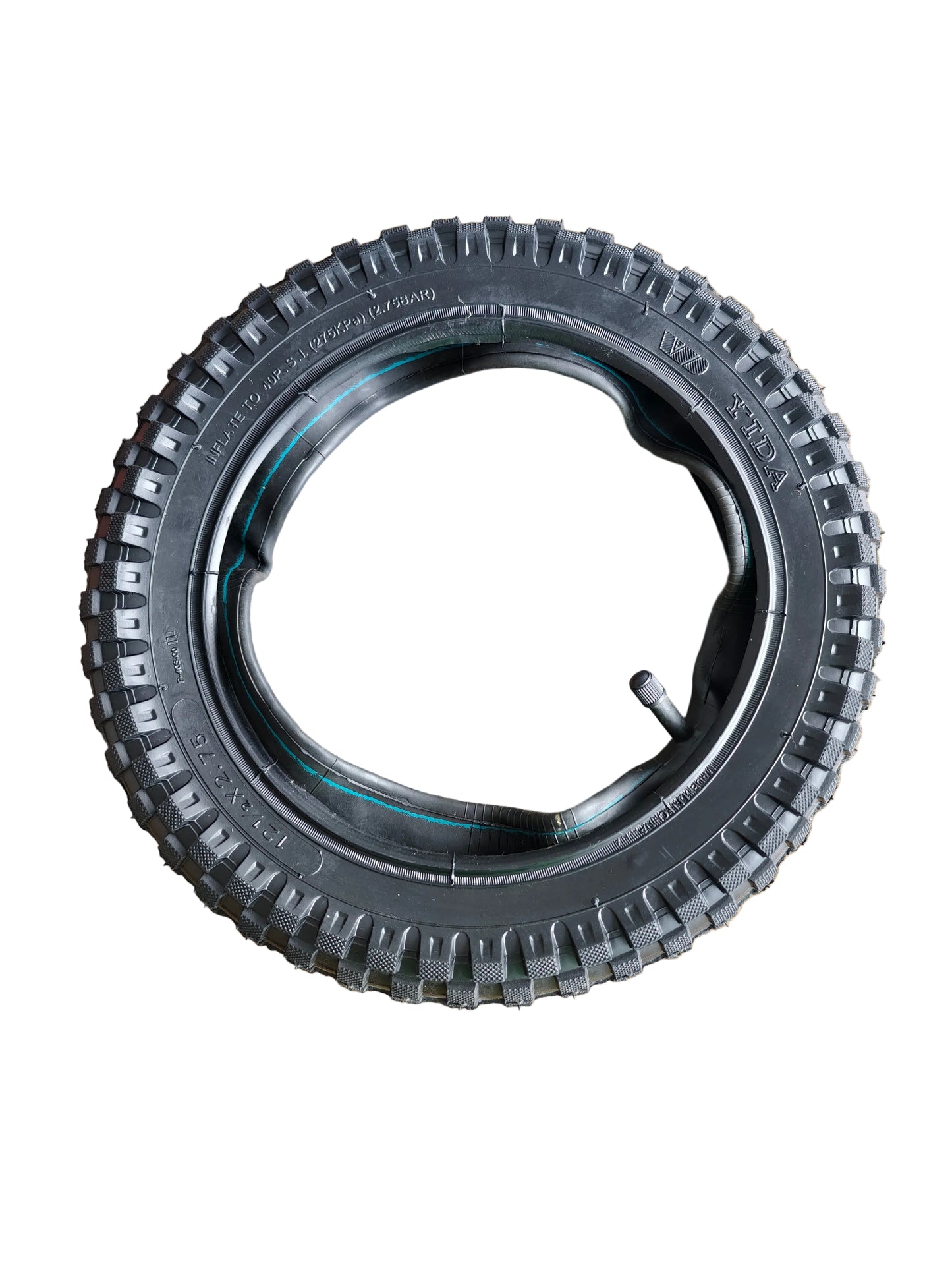 12.5x2.75 Pocket Bike Tyre + Inner Tube 47cc 49cc Mini Pocket Bike Straight Valve