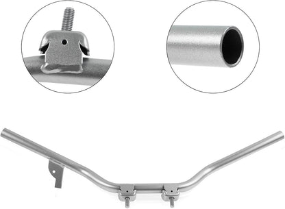 Silver Alloy Handlebar for Yamaha PW50 PY50 PEEWEE 50 Kids Dirt Bike Replacement Bar (Copy)