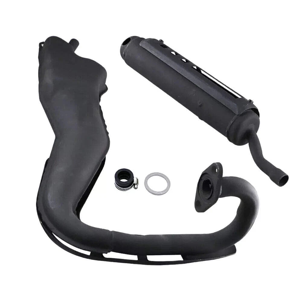 Complete Exhaust Pipe & Muffler Silencer Assembly for Yamaha PW80 / PY80 (1983–2006)