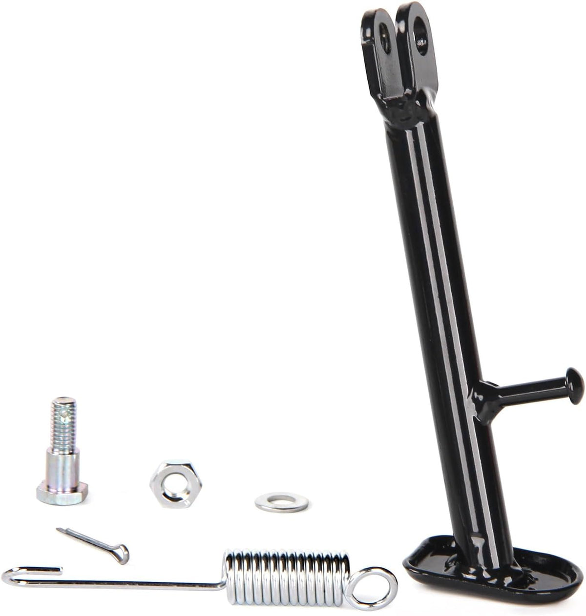 Heavy-Duty 170mm Side Kickstand & Spring Hardware Kit for Yamaha PW80 / PY80