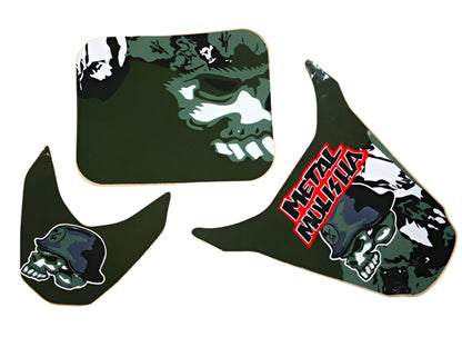 Metal Mulisha 3M Decal Graphics Kit for CRF50 Pit Bike Dirt Bike Fairings - My Store