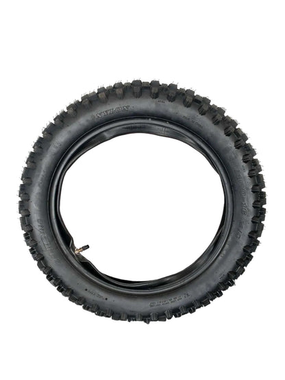 70/100-17 Front + 90/100-16 Rear Pit Bike Tyre & Tube Set
