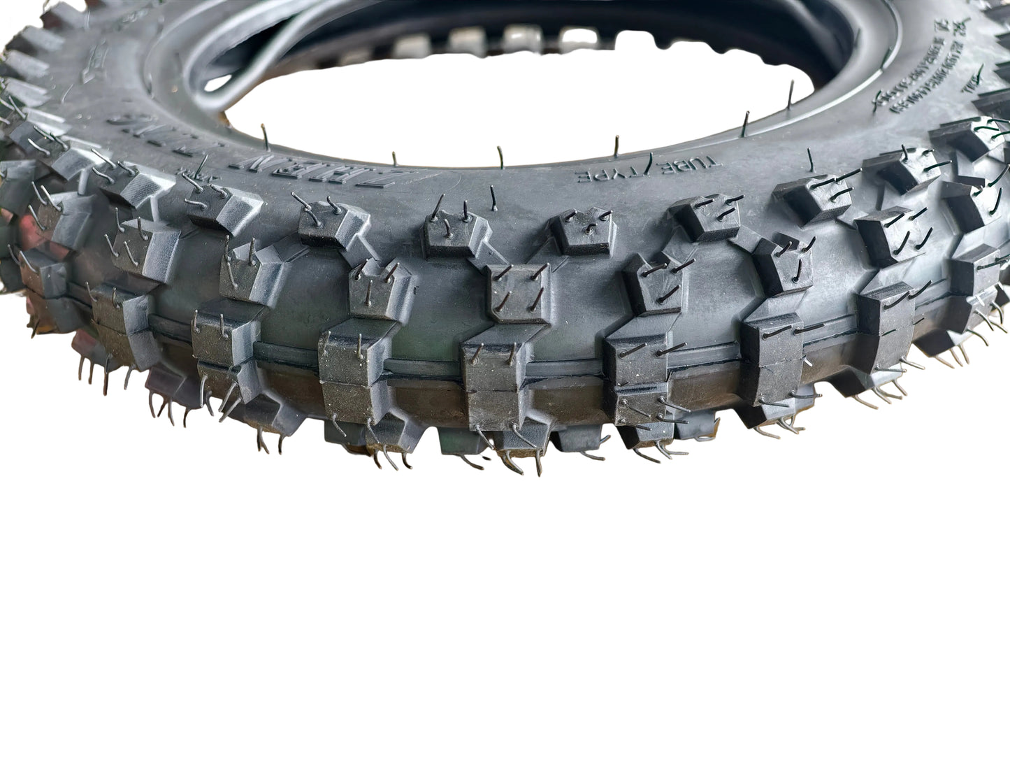 80/100-10 Rear Knobby Tyre + Inner Tube 3.00-10 Pit Bike Dirt Bike 50cc 70cc 90cc 110cc