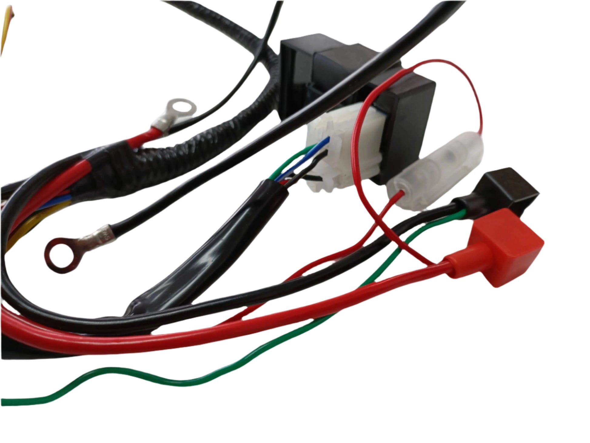 Basic Wire Wiring Harness Loom 150cc 250cc Engine PIT Quad Dirt Bike ATV Buggy - My Store