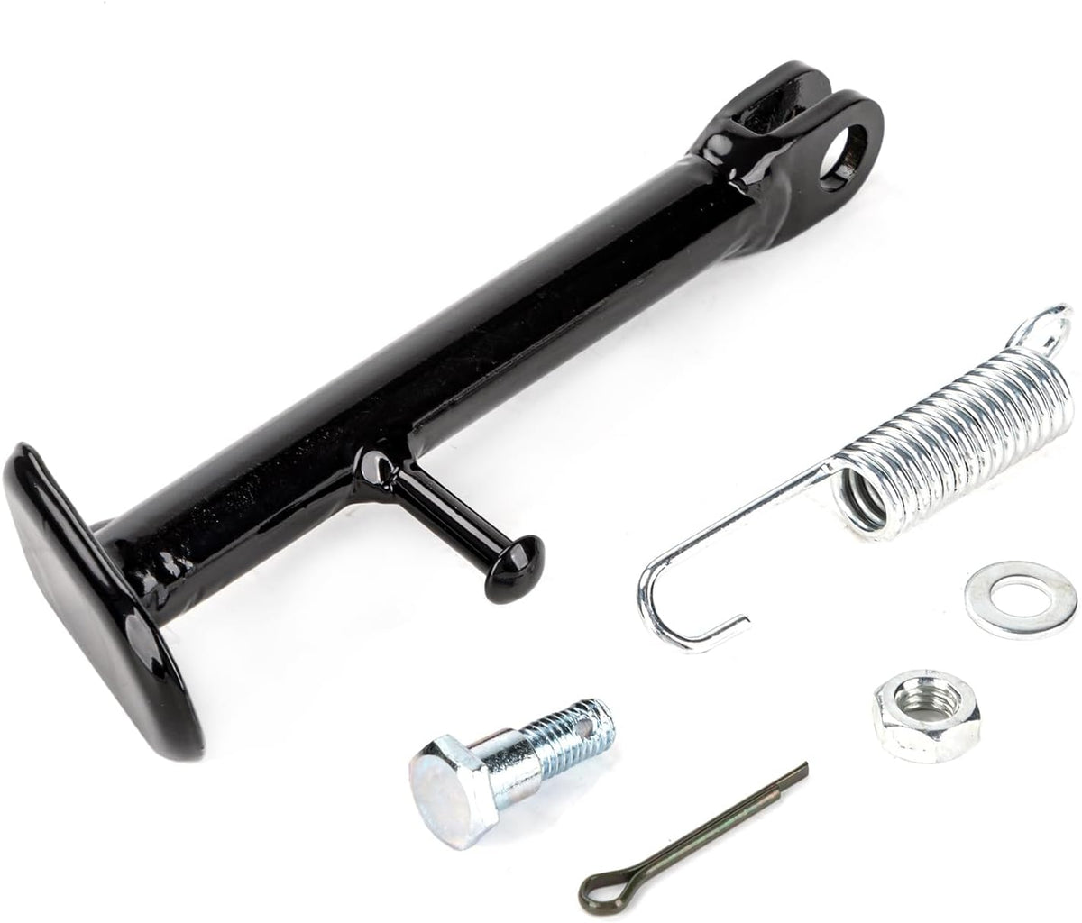 Heavy-Duty 170mm Side Kickstand & Spring Hardware Kit for Yamaha PW80 / PY80