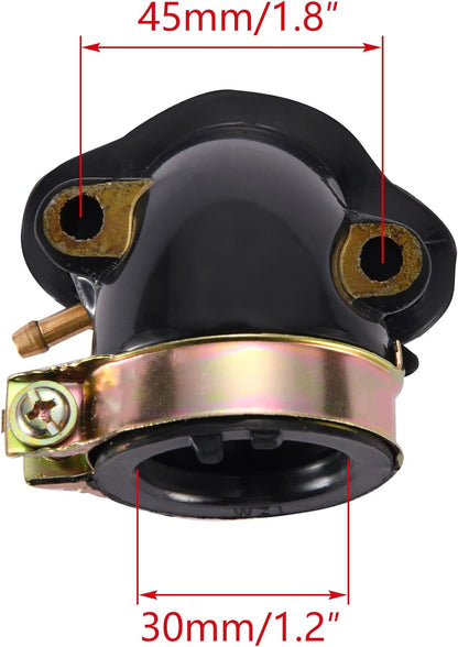 22mm Carby Carburetor Intake Manifold GY6 125cc 150cc Quad Dirt Bike ATV Buggy - My Store