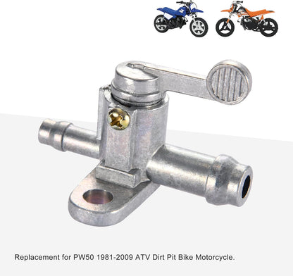 5mm–8mm Inline Fuel Petcock Tap Filter Switch For Yamaha PW50 PY50 Peewee Dirt Bike