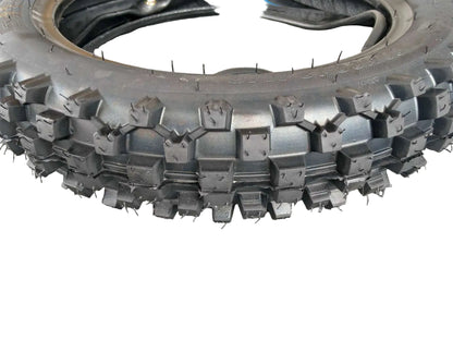 80/100-12 Rear Knobby Tyre + Inner Tube 12 Inch Pit Bike Dirt Bike Off Road
