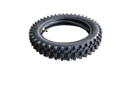 90/100-14 Rear Knobby Tyre + Inner Tube 14 Inch Pit Bike Dirt Bike Off Road
