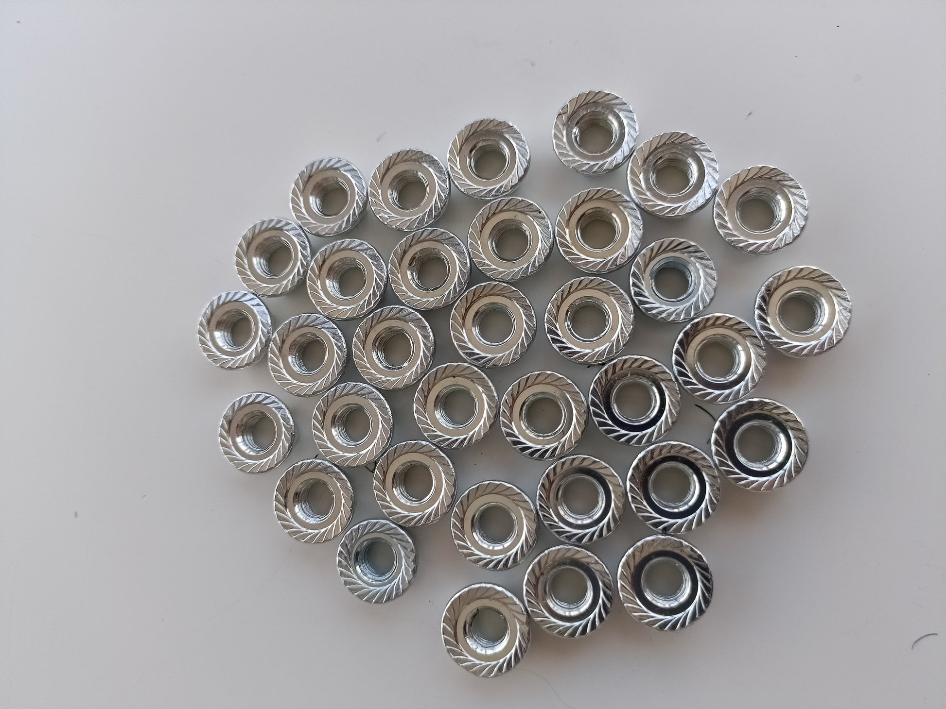 34X 6mm Fairing Plastics Guard Bolts Nuts Set 50 110cc 125cc Quad Dirt Bike ATV - My Store