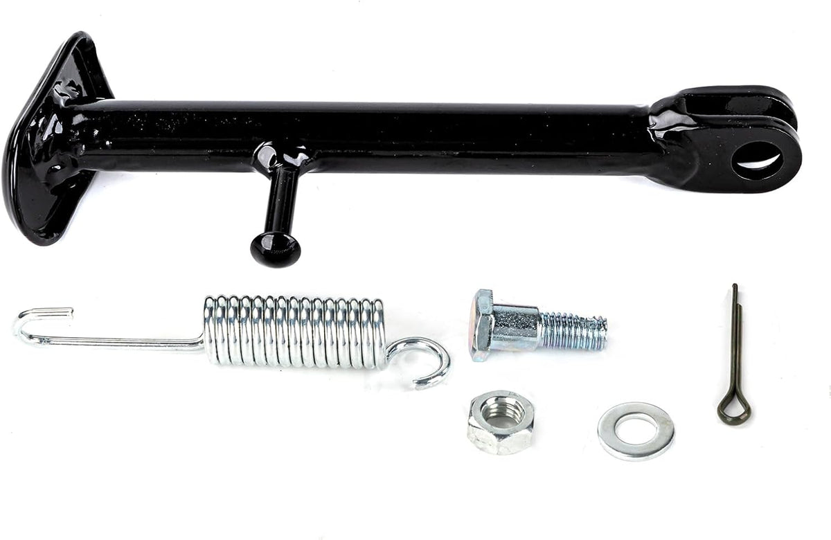 Heavy-Duty 170mm Side Kickstand & Spring Hardware Kit for Yamaha PW80 / PY80