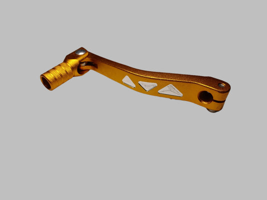 GOLD 11mm CNC Heavy Duty Gear Lever Shifter Handle 110cc 125cc PIT PRO QUAD DIRT BIKE - My Store