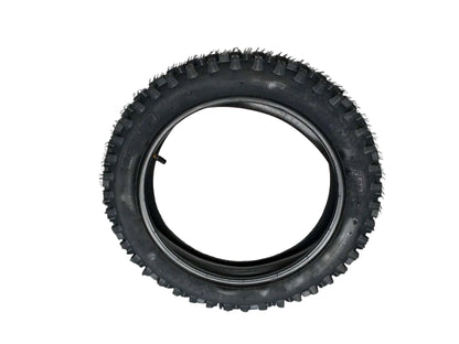 90/100-14 Rear Knobby Tyre + Inner Tube 14 Inch Pit Bike Dirt Bike Off Road