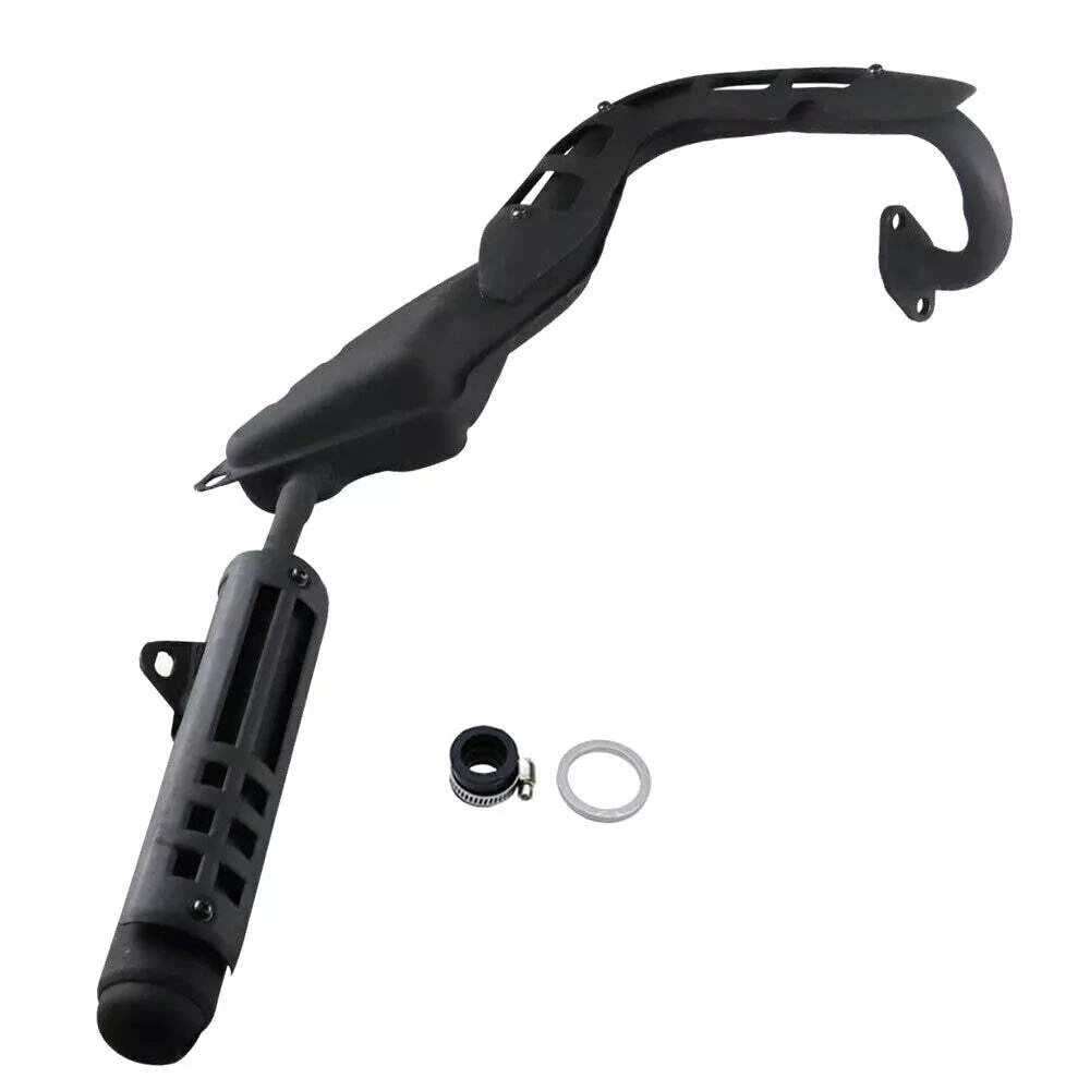 Complete Exhaust Pipe & Muffler Silencer Assembly for Yamaha PW80 / PY80 (1983–2006)