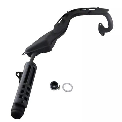 Complete Exhaust Pipe & Muffler Silencer Assembly for Yamaha PW80 / PY80 (1983–2006)