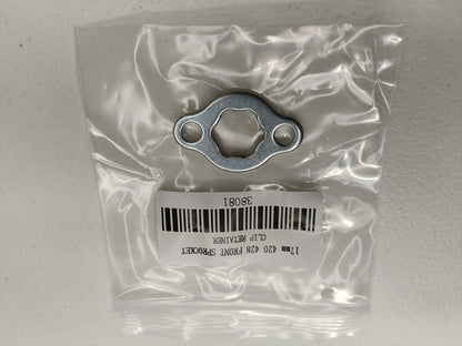 17mm 420 428 FRONT SPROCKET CLIP RETAINER PIT PRO Trail Dirt Quad Bike ATV Buggy - My Store