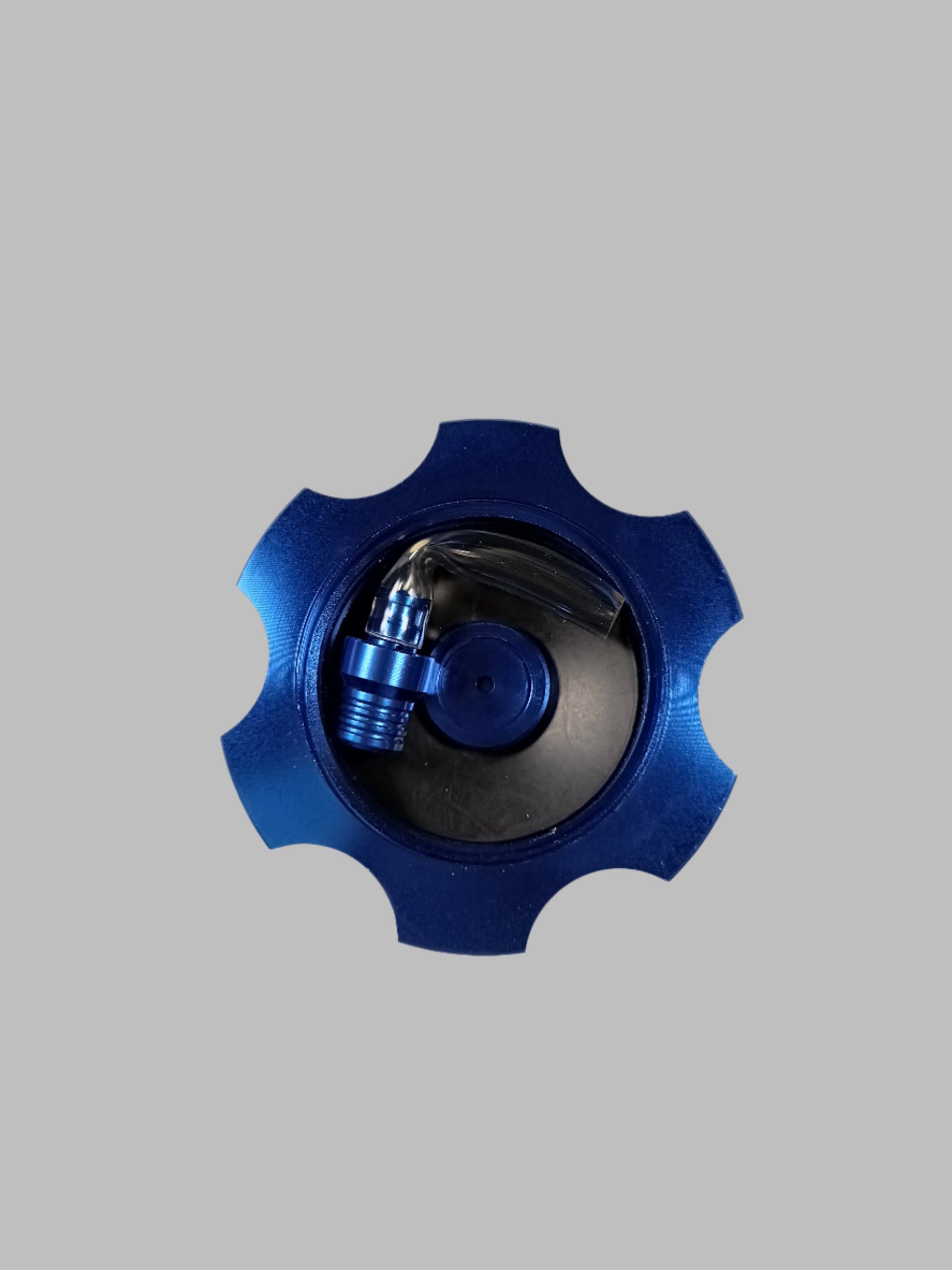 BLUE Alloy Gas Fuel Petrol Tank Cap + Breather 110cc 125cc PIT Trail Dirt Bike - My Store